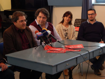 2015 Κώστας Κοτσιώλης, Διονύσης Μαλλούχος, Μαρία Κολόζου, Αντώνης Κουφουδάκης 2